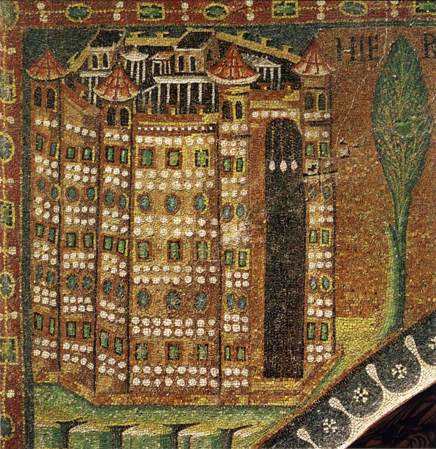 unknow artist Mosaic in the church of San vital, Ravenna, Italy